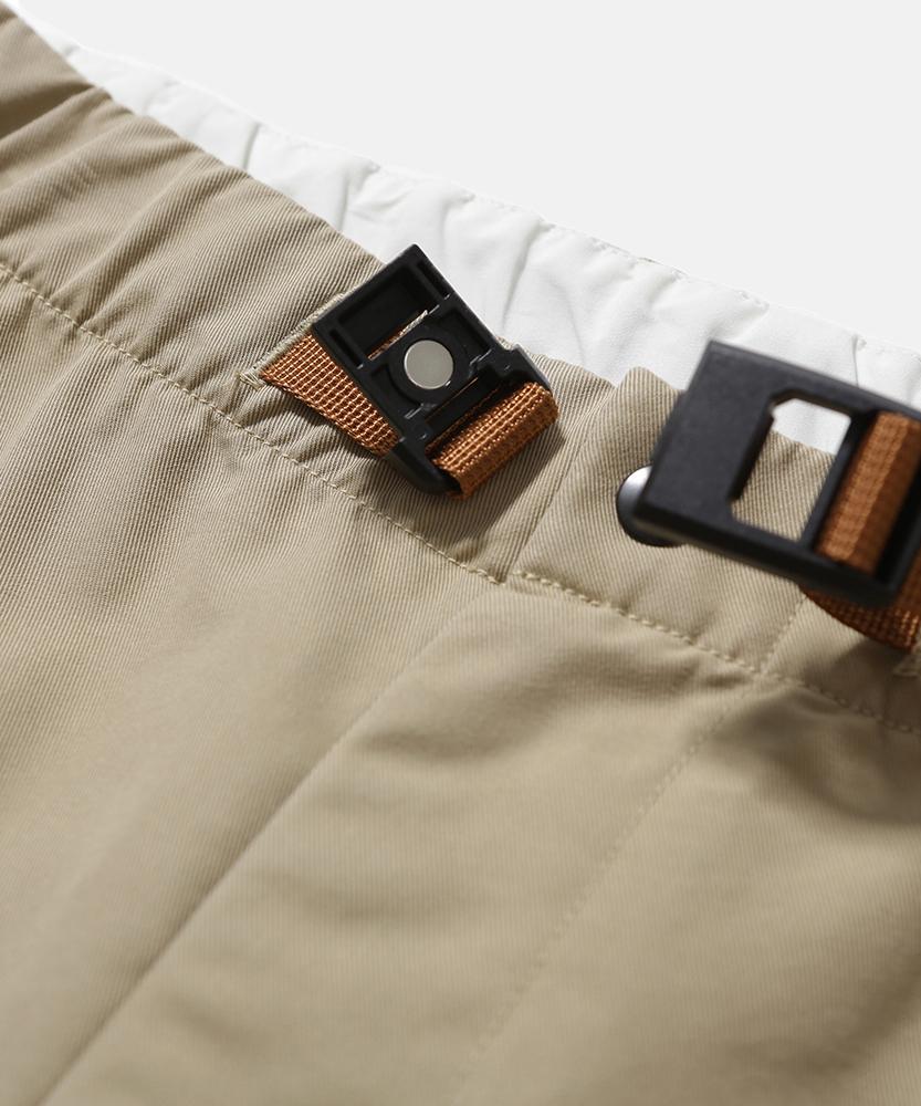 MOIF [Ss26] Comfy Skater Shorts / Pale Khaki