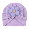 Spring new children's hats, bronzing mesh bow flower baby hats, cute baby hats