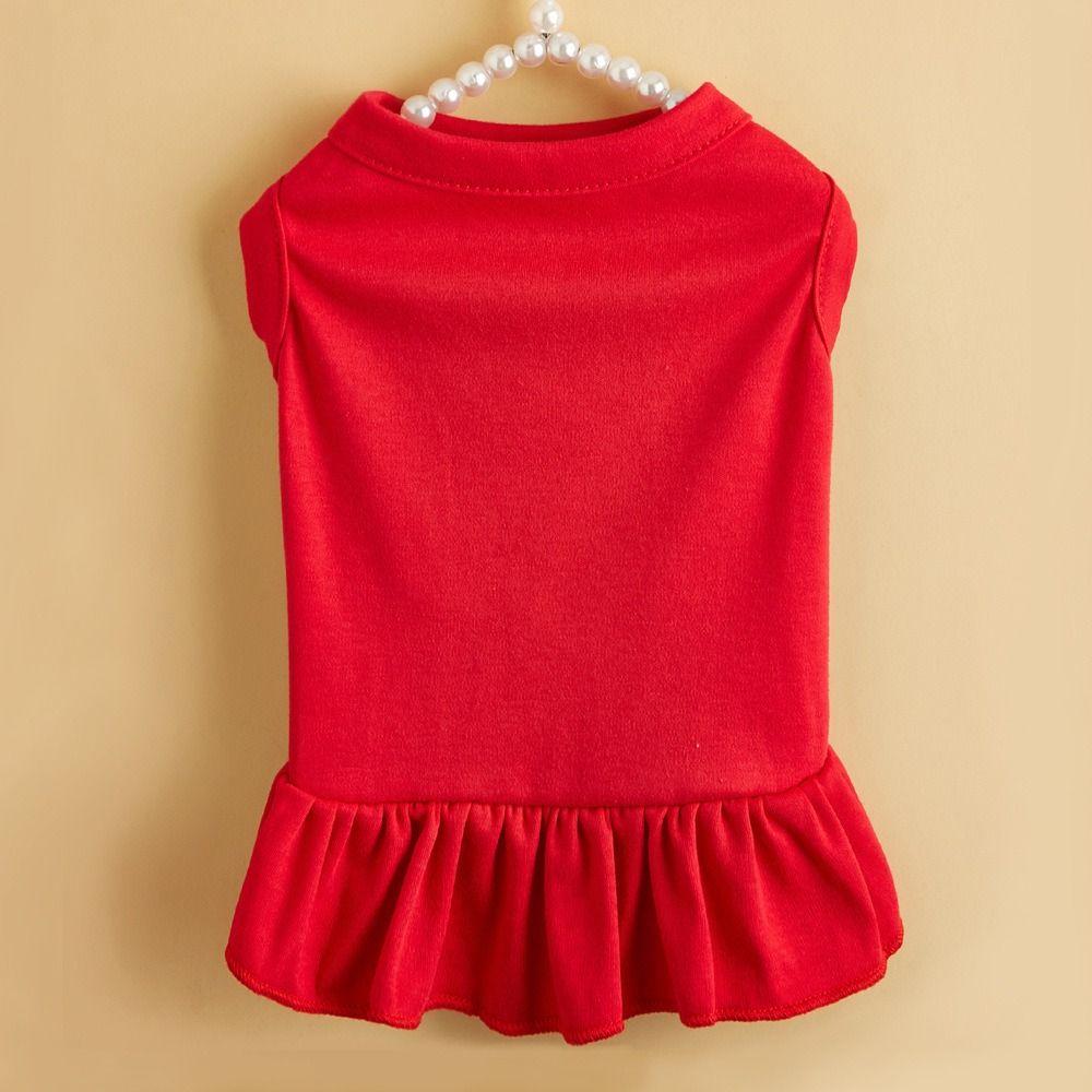 Breathable Pet Summer Clothes Soft Dog Vest Comfortable Cat Skirt For Puppy Small Animal