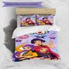 Set copripiumino 3 pezzi (1*Copripiumino + 2*Federe, Senza Nucleo),Set Biancheria da Letto con Stampa KPop Demon Hunters, Decorazione Camera da Letto, Stagione Unica, Regalo di Compleanno