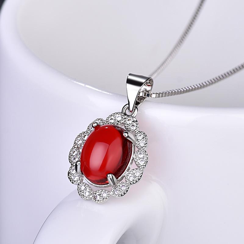 Lindon Women Necklace Pendant Copper Alloy Zircon Fashion Gift