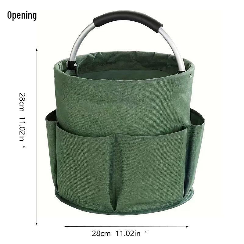 Multifunctional Foldable Storage Basket for Camping, Picnic, Toiletries, Shower, and Household Use