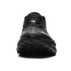 Li Ning Cushioning Slip Resistant Abrasion Resistant Rebound Low top Trail Running Shoes Unisex Black ARNV023-3