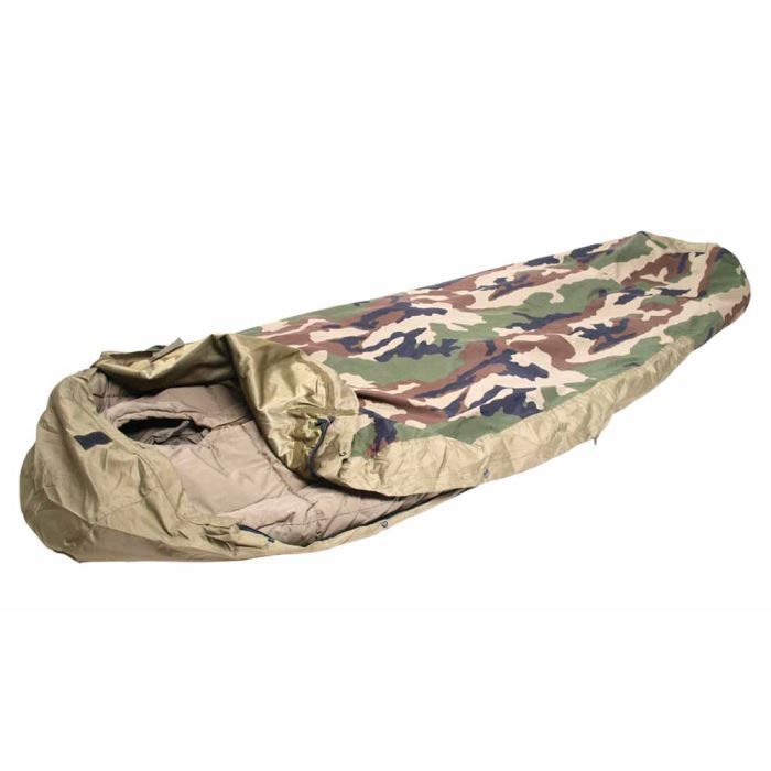 Sursac sac de couchage - Miltec - Camouflage CE - Vert - Mixte - Multisport