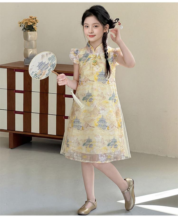 Children's Hanfu Chinese Style Summer Dress