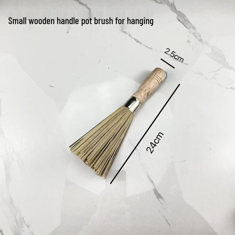 Long-Handle Bamboo Pot Scrubber