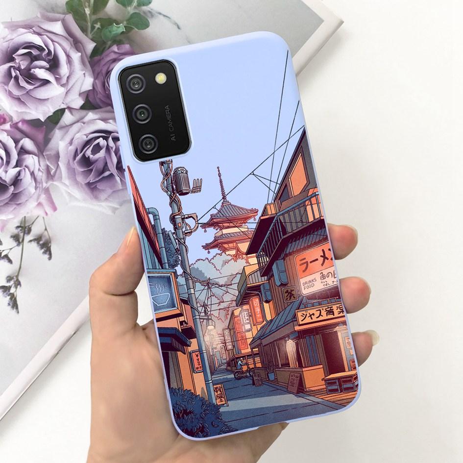 For Samsung A03s A02s Case New Fashion Flower Butterfly Shockproof Bumper For Samsung Galaxy A03s SM-A037F A 02s SM-A025F Covers