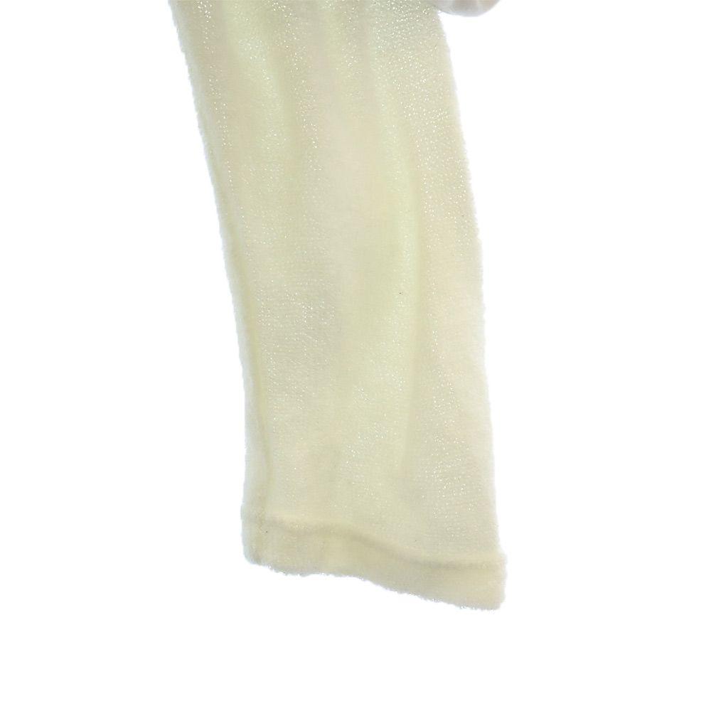 STUD MUFFIN Logo patch Long sleeve V neck sweater 2 white knit Men's Used