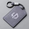For Leapmotor C10 C16    Car Nfc Card Key Cover Suede Remote Key Fob Case Protector Holder Shell Kychain Interior