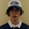 TRAFFIC HARMONY CORDUROY ROUND LOGO DEEP-FIT BALLcap_NAVY