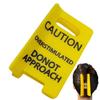 10cm Caution Overstimulated Hair Clip Anti-Slip Hairstyling Supplies Strong Hold Hair Clips For Women Girls Students