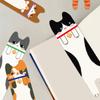 30 Blatt Cartoon Katzen Lesezeichen Seitenmarkierer Hübsche Lesezeichen Lesezeichen Kreative Lesezeichen Bürobedarf