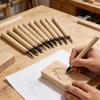 6/8/12Pcs Wood Carving Tools Set Metal Blades with Wood Handles Precision Craft Knives for Woodworking, Sculpting & DIY Project