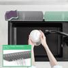 Silicone Sink Drain Mat Slope Design Anti-slip Sink Splash Guard 35cm Faucet Accessories Kitchen Sink Holder Tray for Bathroom
