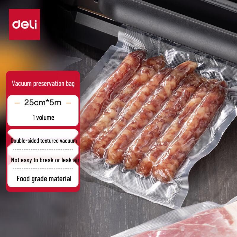 Пакет-рулон для вакуумной упаковки пищевых продуктов, класс Deli