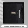 A5 Business Office Snap Button Notebook with Custom LOGO for Meetings