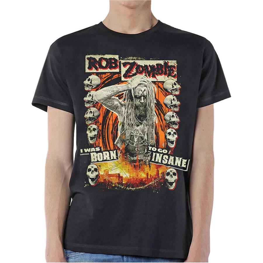 Rob Zombie - Born To Go Insane - Black T-shirt XL