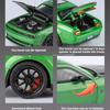 1:24 Hellcat Sports Car Model Toy Shock Absorption Pull Back Doors Opened Supercar Realistic Static Design Models Metal Toys