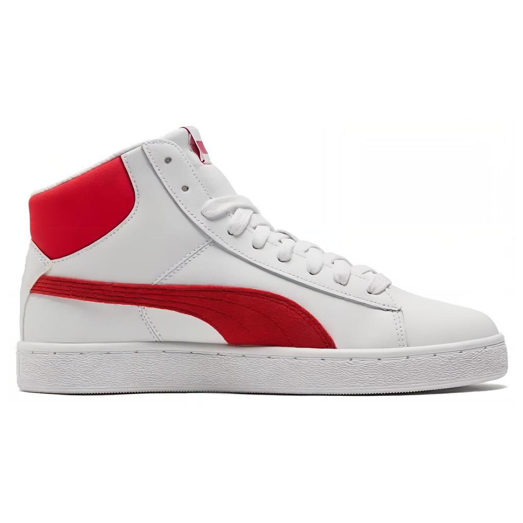 New PUMA Waterproof And Wear resistant High Top Skateboard Shoes Unisex Bright Red 359169-11
