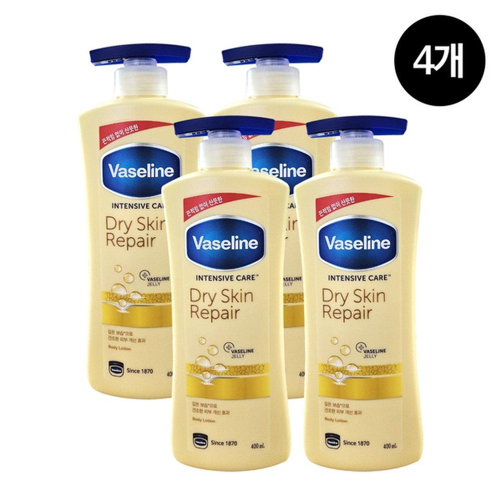 

Лосьон для тела Vaseline Intensive Care для восстановления сухой кожи 400 мл x 4