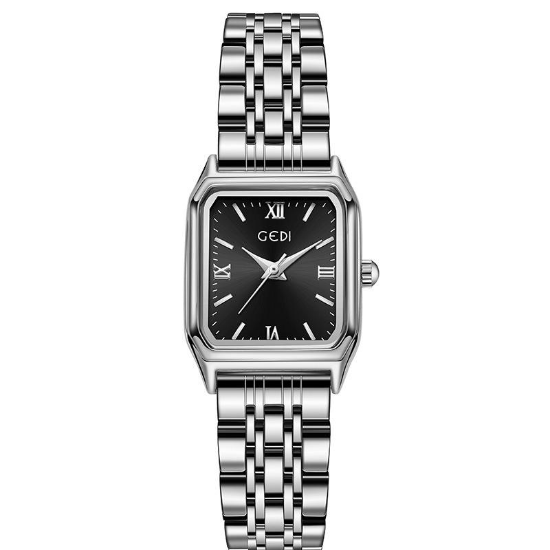 Simple Stainless Steel Student Watch Niche Premium Waterproof Watch Women'S Quartz Watch