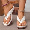 Summer Fashion Sexy PU Herringbone High Heels Women's Casual New Style Daily Roman Comfortable Sandals Size 36-43