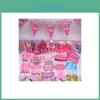 Adorable My Little Pony Girls Theme Tableware For Festive Birthday Party Decor