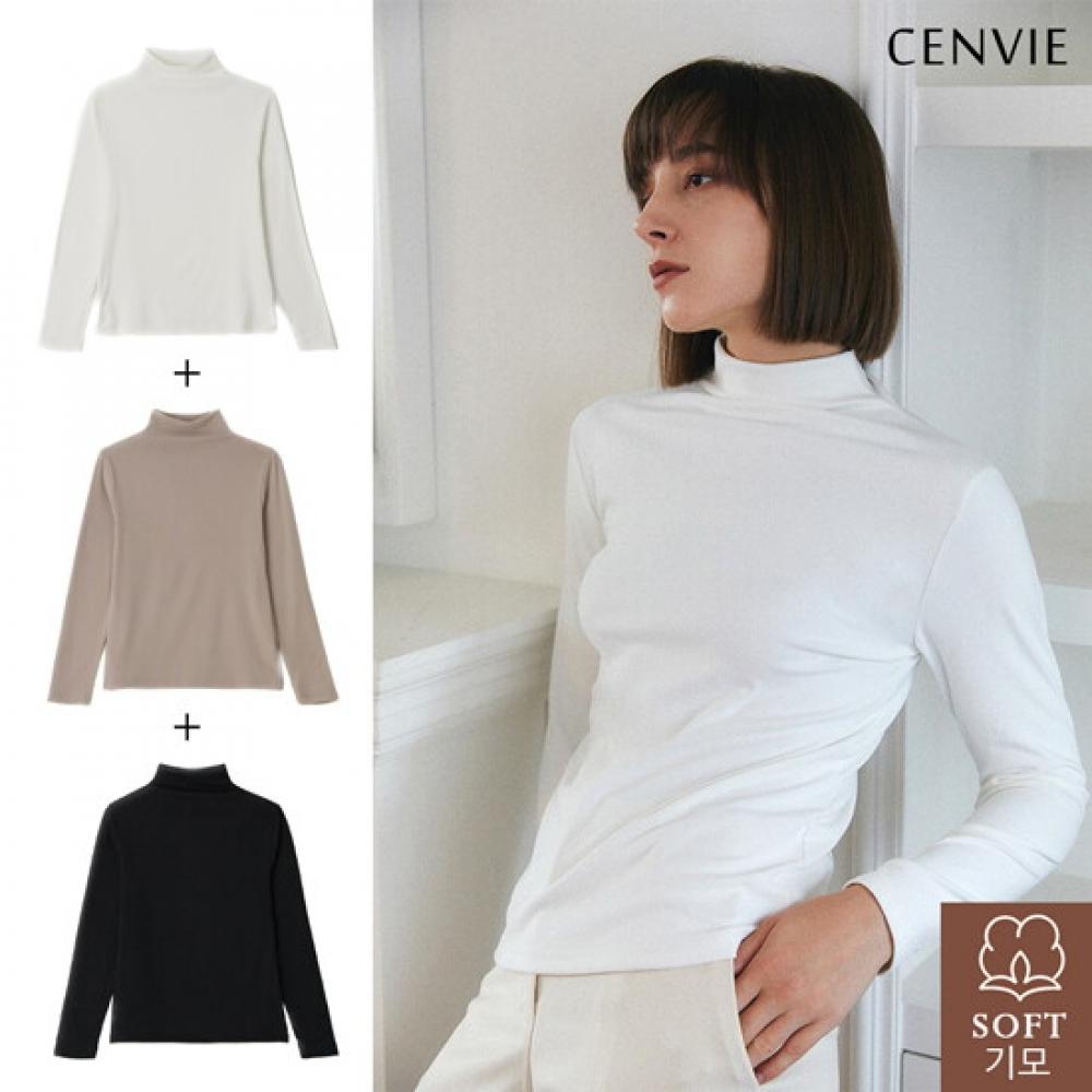 Senbi Air VelveT Peach Fleece KniT Polo T shirT 3 seT