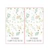 50pcs Flower Thank You Stickers Seal Labels For Gift Or Commodity Decor Stickers Small Business Packaging Sealing Stickers