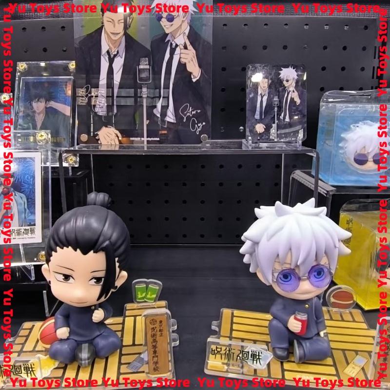 Genuine 13cm Jujutsu Kaisen Satoru Gojo Geto Suguru Action Figure Model Anime Figures Peripheries Ornament Toy Gifts