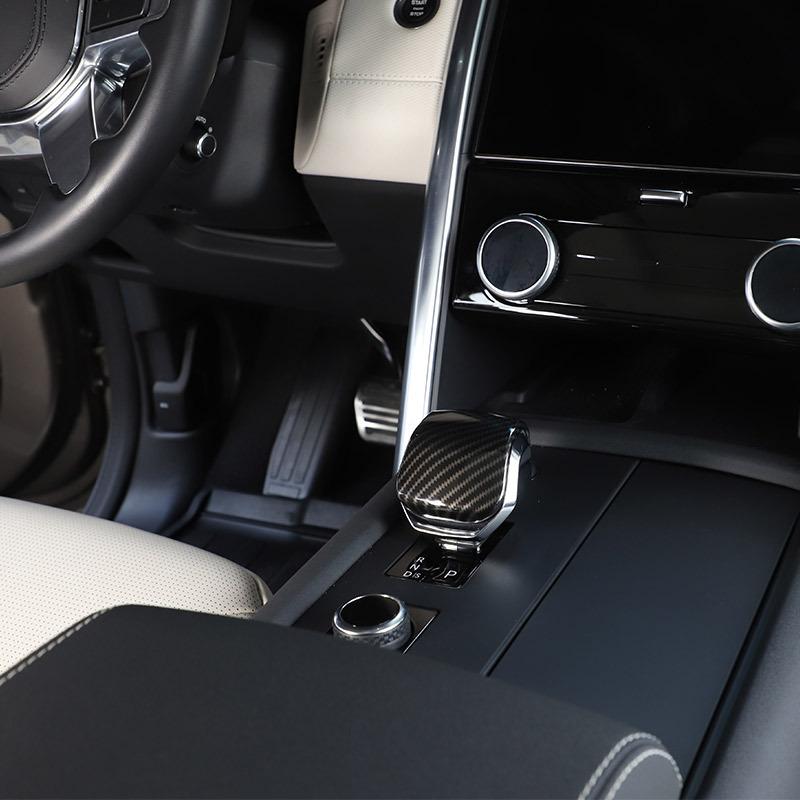 For Land Rover Discovery 5 Range Rover Velar - Car Gear Head Shift Knob Handle Cover Trim Sticker Interior Accessories