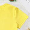 Girl Sunflower Daisy Print Creative Casual Crew Neck T-Shirt Tween Girl Clothes