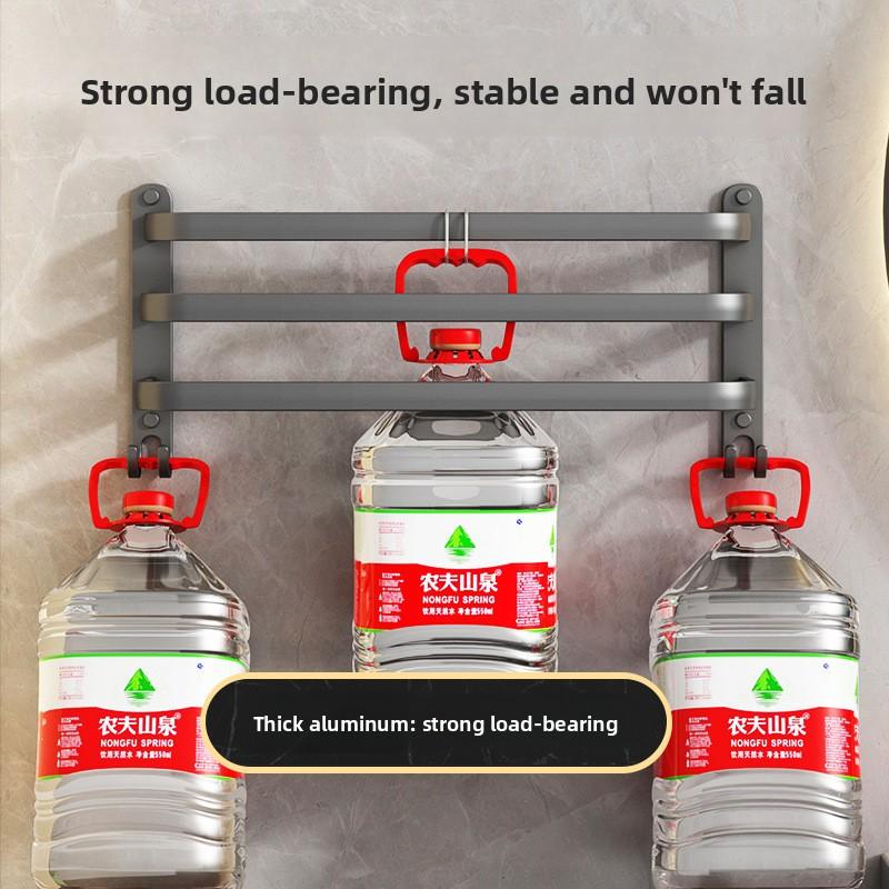 Punch-free Bathroom Towel Rack