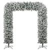 VidaXL Christmas Fir Arch with Snowflakes 240 Cm345091