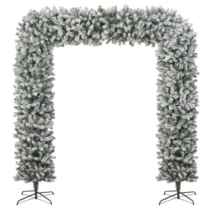 VidaXL Arche de sapin de Noël à flocons de neige 240 cm345091