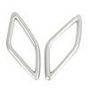 For Volvo XC40 2019-2024 A Pillar Audio Speaker Sound Ring Cover Frame Trim Car Interior Accessories Decoration Sticker