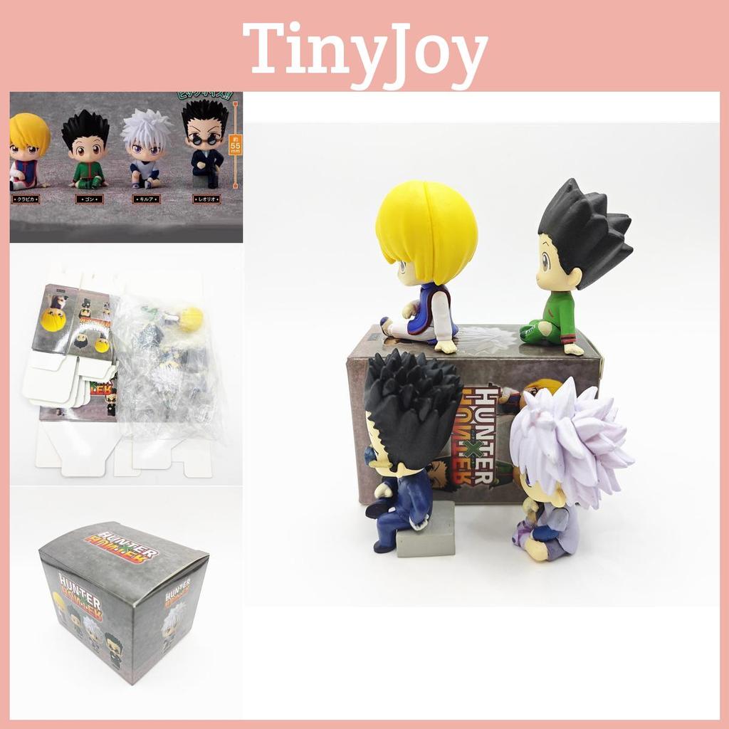 Cute Pvc Hunter X Hunter Miniature Sitting Figurine Blind Box Collectible Set