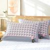 A Pair of Pure Cotton Gauze Pillow Towels, New High-density Soft Adult Cover Towels, Cotton Non-slip and Breathable Household