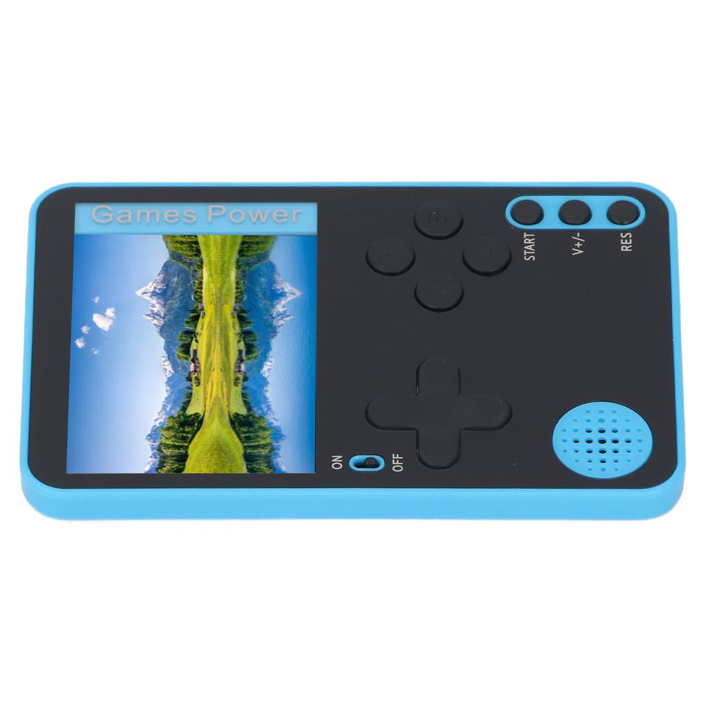 Handheld-Spielkonsole 2,4-Zoll-Bildschirm Tragbare Retro-Videospielkonsole mit integrierten Spielen für