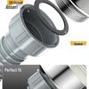 OIMG Single Sink Flexible Drain Pipe