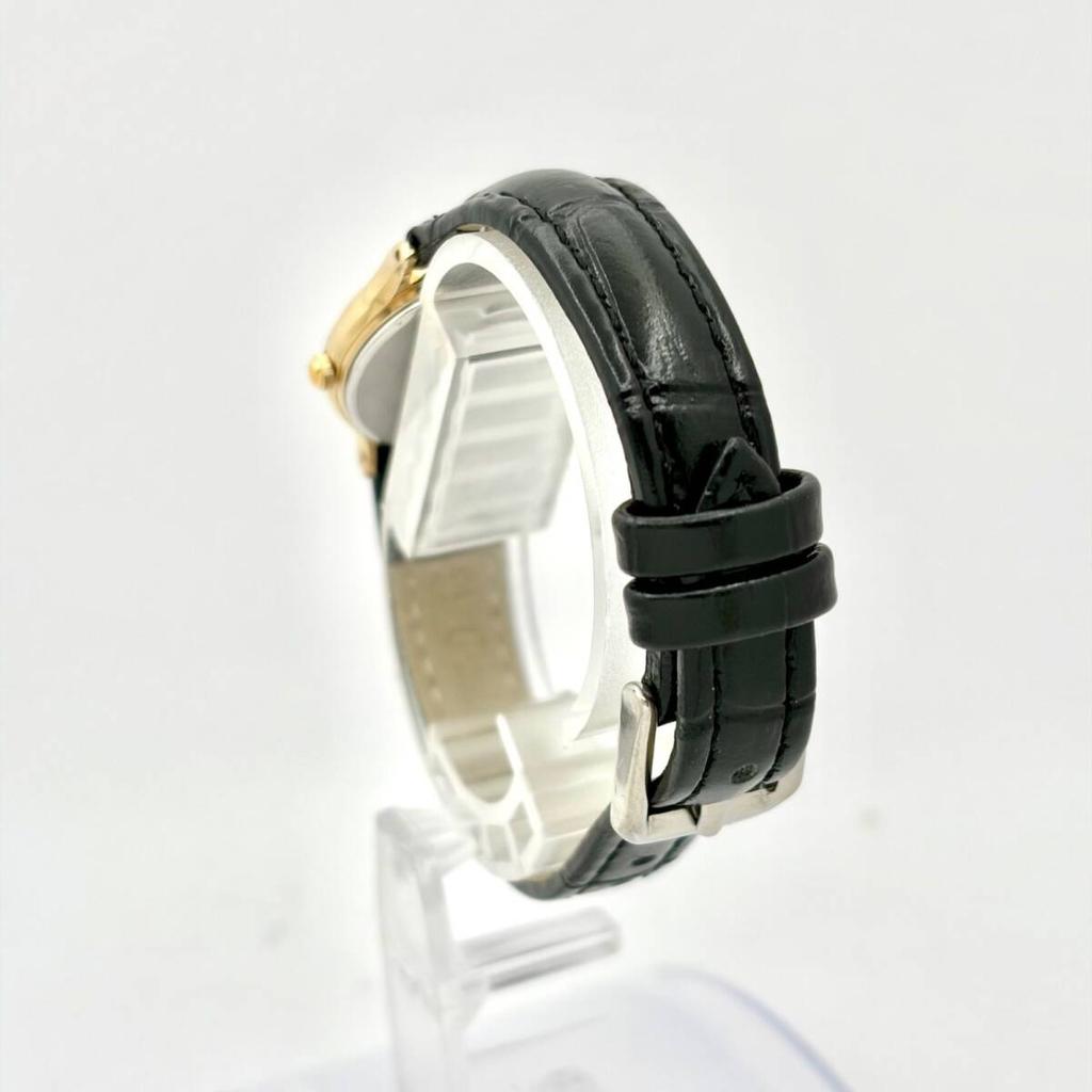 SEIKO Spirit Ladies Watch Gold 730165 New Strap/New Battery 4N21-1050