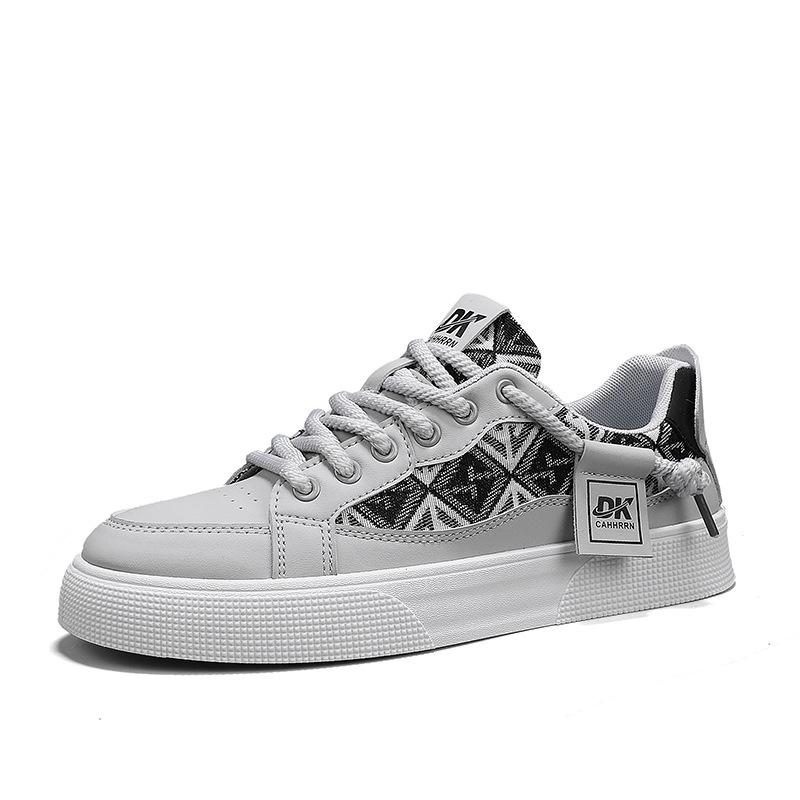 

Низкие мужские туфли, новые весенние и осенние спортивные туфли для сноуборда, студенческие туфли с плоской подошвой, повседневные туфли с соединением стопы, молодежные белые туфли 44