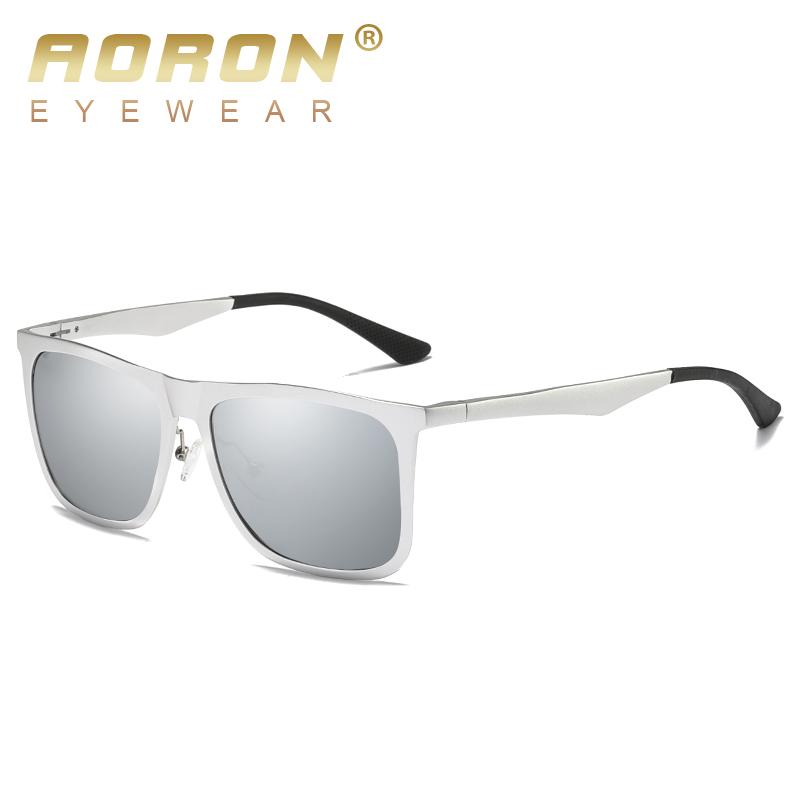 aoron More Than 100 Colors Polarized Sunglasses for Men Women Fashion Design Metal Frame Outdoor UV400 Anti Glare Driving Glasses