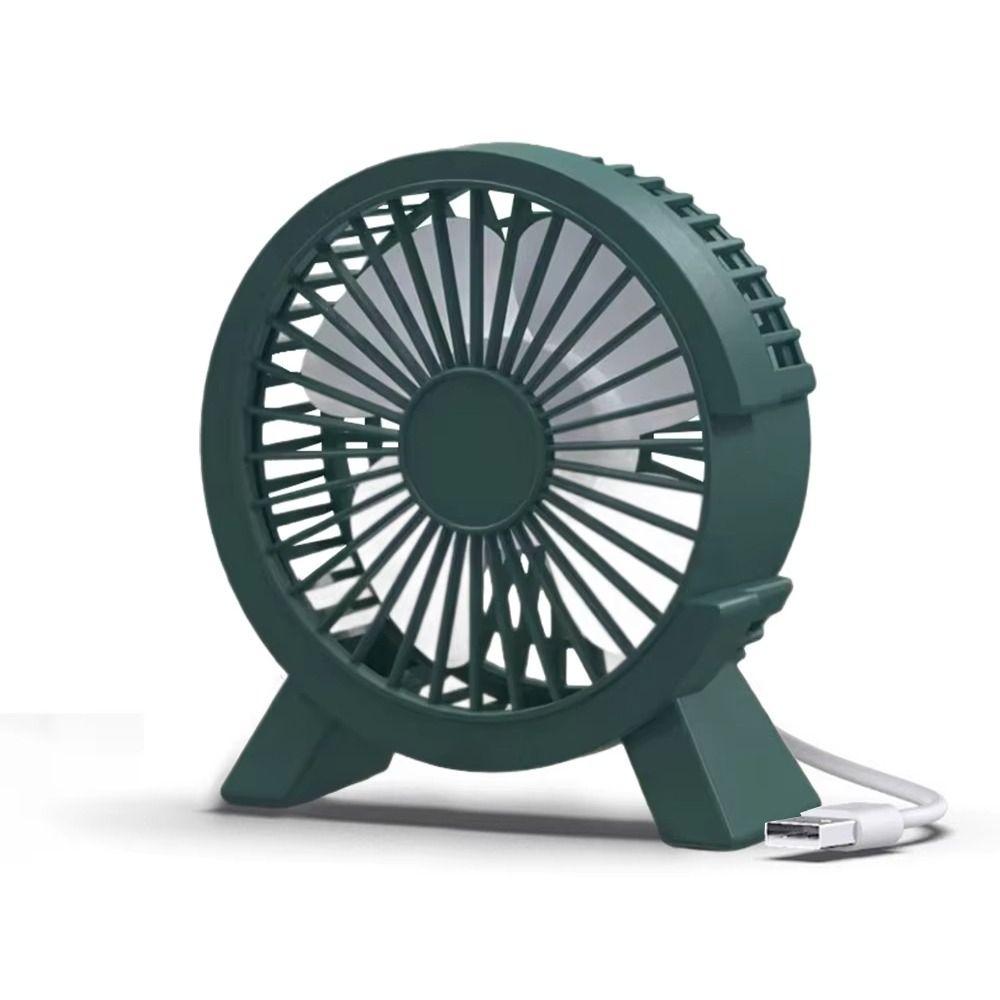 Quiet Motor USB Desk Fan USB Powered Desktop Fan Portable Quiet Cooling Fan Dormitory Use