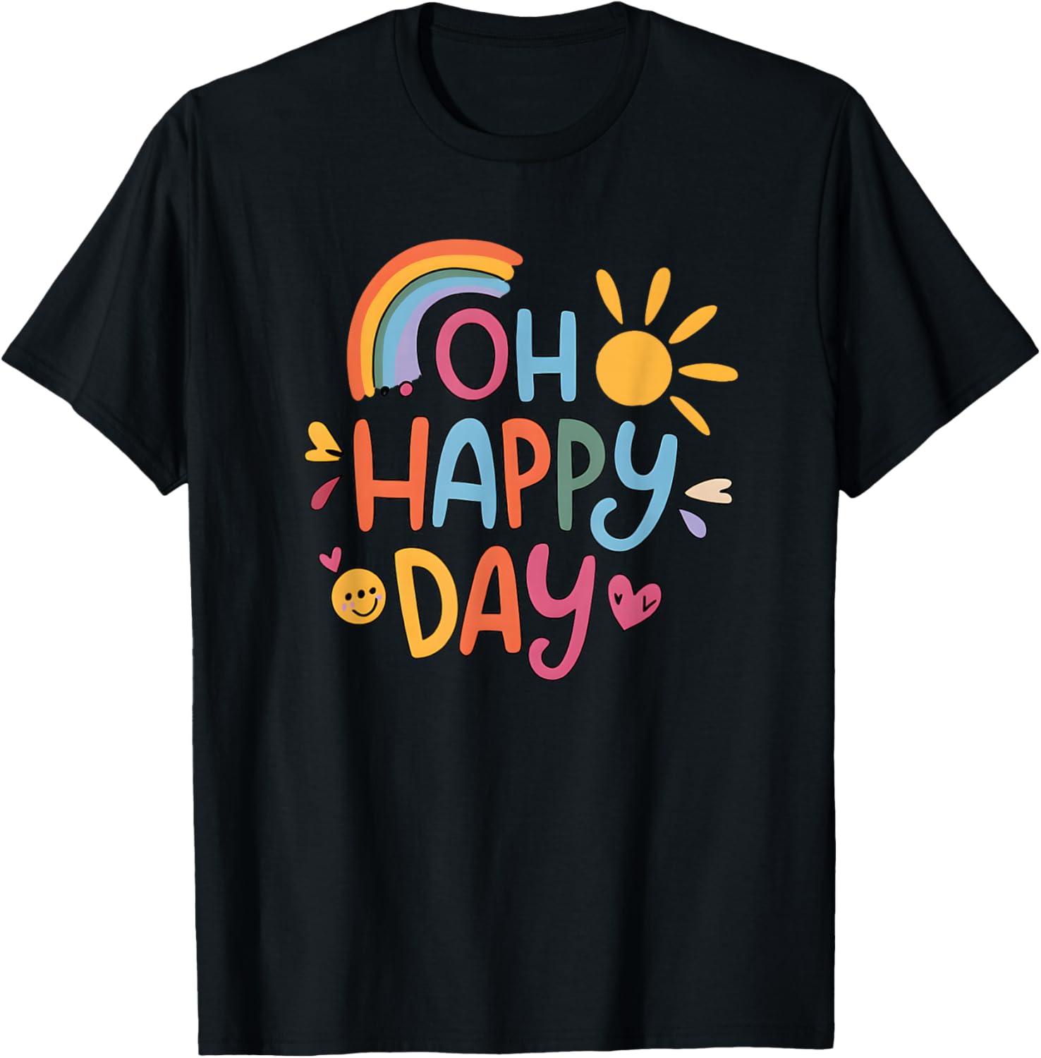 Oh Happy Day T-Shirt S разноцветный