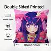 O-Oshi No Ko H-Hoshino Ai Anime Cushion Cover Pattern Printed Pillowcase for Living Room Sofa Cushion Cover & Bedroom Decor