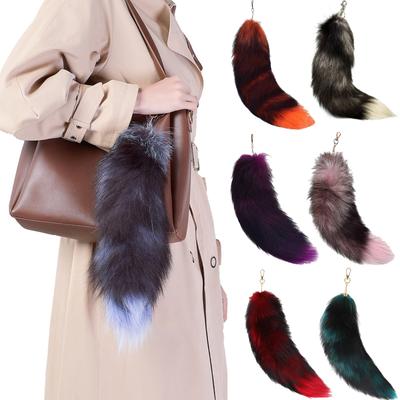 Plyšový Tail Keychain Role Play Toy Kostým Keychain