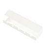 Under-Desk Cable Organizer & Power Strip Storage Box - No-Drill Data Cable Holder & Shelf