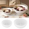 Round Bowl Silicone Molds Easy Demold For Making Candle Container Storage Bowl Flowerpot Home Decoration Resin Casting