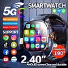 2025 Neue M99 4G 5G LTE Android 10.0 Smartwatch 2,4 Zoll Großer Amoled-Bildschirm Spiel Smartwatch 2100mAh Akku für Männer Frauen Erwachsene Student